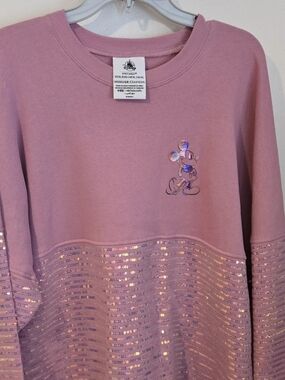 Disney Pink Sequin Spirit Jersey